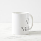 Let You Light Shine Before Others コーヒーマグカップ (正面右)