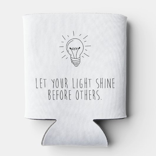 Let You Light Shine Before Others 缶クーラー (裏面)