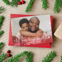 Let Your ハートBe Light Red Holiday Photo