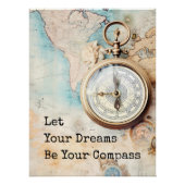 Let Your Dreams Be Your Compass ポスター (正面)
