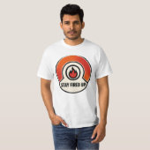 Let Your Fire Lead – Motivation Flame Shirt Tシャツ (正面フル)