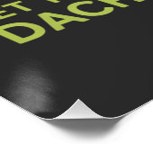 Let Your Heart Walk At Dachshund Pace ポスター (コーナー)