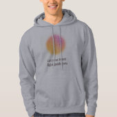Let Your Inner Light Guide You Spiritual Hoodie パーカ (正面)