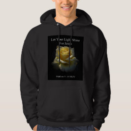 Let Your Light Shine For Jesus Hoodie by StanVG パーカ