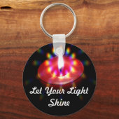 Let Your Light Shine keychain キーホルダー (正面)