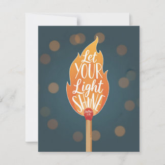 Let Your Light Shine – Matthew 5:16