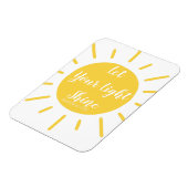 Let Your Light Shine Matthew 5:16 Photo Magnet マグネット (左側)
