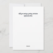 "Let Your Light Shine!" – Snowman Christmas Card シーズンカード (裏面)