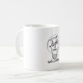Let Your Light Shine with God's Lanterns コーヒーマグカップ (正面左)