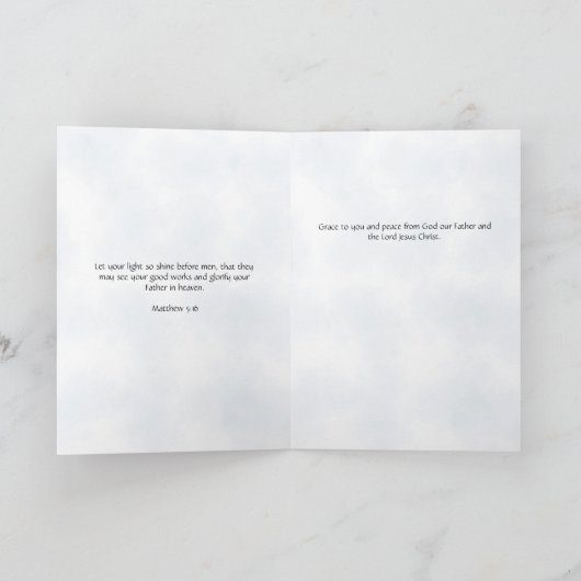 Let Your Light So Shine カード (内部)