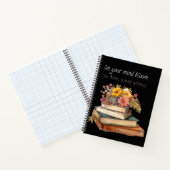 Let Your Mind開花- エレガントフローラ ノートブック (内部)