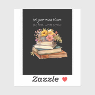 Let Your Mind開花-フローラ美学シール シール