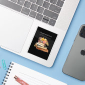 Let Your Mind開花-フローラ美学シール シール (ノートパソコンとiPhone)