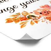 Let your smile change the world ポスター (角)