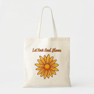Let Your Soul Bloom Sunflower Aesthetic Tote Bag トートバッグ