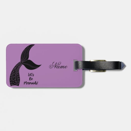 Let'Be Mermaids Thunder_Cove ラゲッジタグ (裏面横)