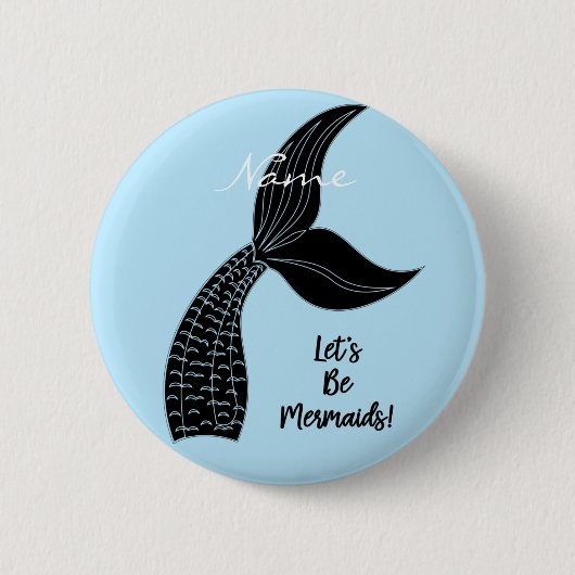 Let'Be Mermaids Thunder_Cove 缶バッジ (正面)