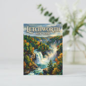 Letchworth State Park New York ポストカード (スタンド正面)