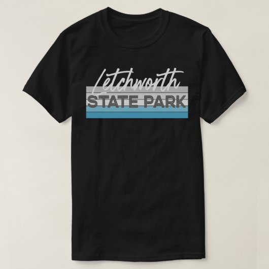 Letchworth State Park New York Tシャツ (デザイン正面)