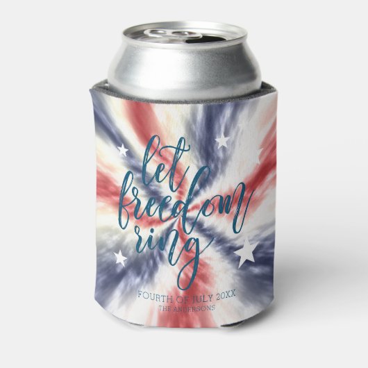 LetFreedomリングや輪 |7月4日絞り染めパーティー 缶クーラー (缶裏面)