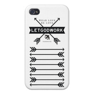 LETGOdworkの矢のiphone 4ケース iPhone 4/4Sケース