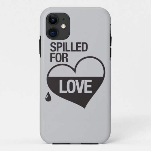 LETGOdworkは愛場合のiPhone 5のためにこぼれました Case-Mate iPhoneケース (裏面)