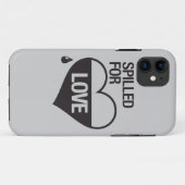 LETGOdworkは愛場合のiPhone 5のためにこぼれました Case-Mate iPhoneケース (裏面(横))