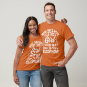 Lethis Girl Show You Howo Play Saophone Saop funny Tシャツ (ユニセックス)