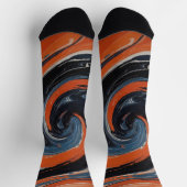 L'Étreinte du Feu et de l'Eau ソックス (上部)