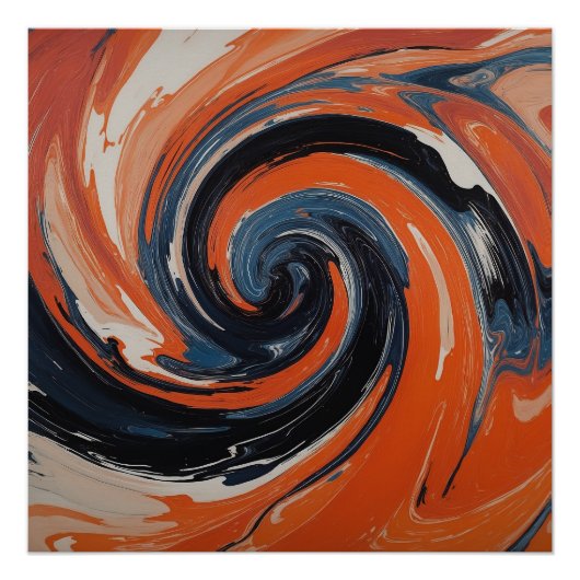 L'Étreinte du Feu et de l'Eau ポスター (正面)