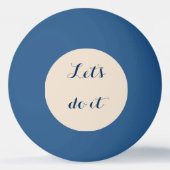 letsそれをします 卓球ボール (正面)