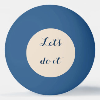 letsそれをします 卓球ボール