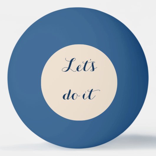 letsそれをします 卓球ボール (正面)