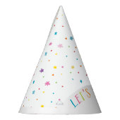 LETSパーティーかわいらしパーティーの明るい色 パーティーハット (左)