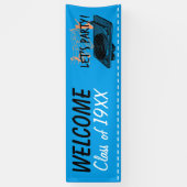 Let'sパーティークラスのカスタマイズ可能なバナー 横断幕 (縦)