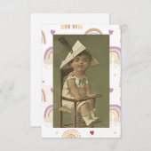 Letsパーティー サンキューカード (正面/裏面)