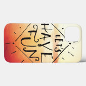 lets楽しい時を過します Case-Mate iPhoneケース (裏面 (横))