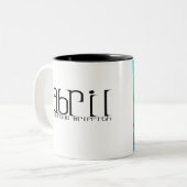 lets踊ることを行きます ツートーンマグカップ (正面左)