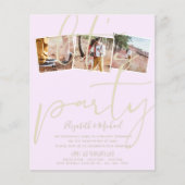 Let's パーティー披露宴の告知が駆け落ち (正面)