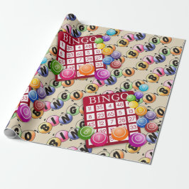 Lets 遊 Bingo Wrapping紙 ラッピングペーパー
