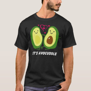 Let's Avocuddle, Cute Avocado, Funny Vegetarian, V Tシャツ