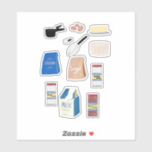 Let's Bake シール (シート)