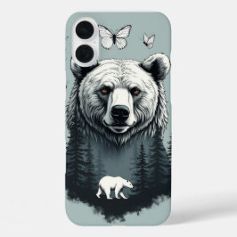 Let's Bear friends iPhone 16 Plusケース
