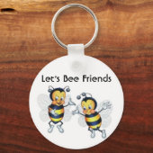 Let's Bee Friends キーホルダー (正面)