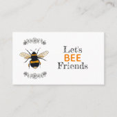 Let's Bee Friends Date 遊 Kids Business コーリングカード (正面)