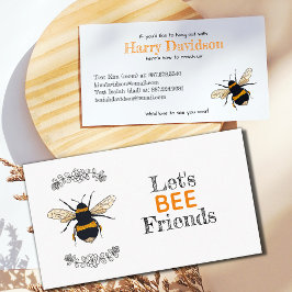 Let's Bee Friends Date 遊 Kids Business コーリングカード
