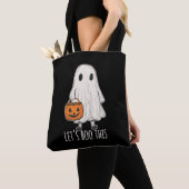 Let's Boo This Fun Ghost Trick or Treat トートバッグ (クローズアップ)