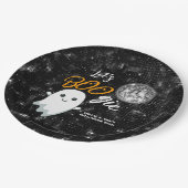 Let's BOOgie Disco Halloween ペーパープレート (アングル)