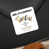 Let's Boogie Surprise 60th Birthday Envelope Seal スクエアシール