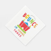 Let's Bounce Birthday Partyナプキンス スタンダードランチョンナプキン (角)